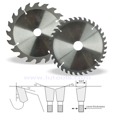 सामान्य और मानक लकड़ी श्रृंखला (बीएस-001) काटने के लिए टीसी टी सॉ ब्लेड