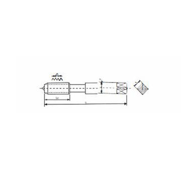 DIN5157 BSW पाइप टैप 2PCS 